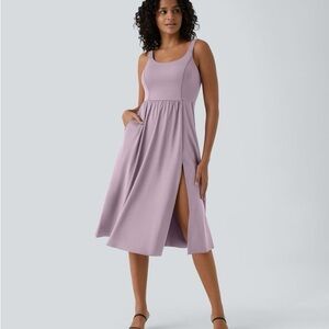 HALARA Lavender Midi Dress